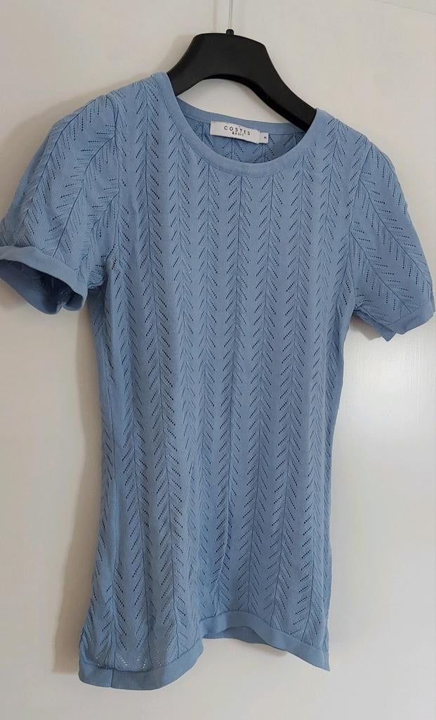 Blauw Costes shirt M, Ophalen of Verzenden, Blauw, Korte mouw