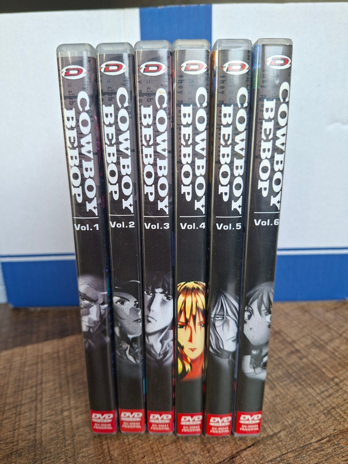 Cowboy Bebop DVD Boxset - Vol. 1 t/m 6, Serie, Anime (Japans), Nederlands, Ophalen of Verzenden