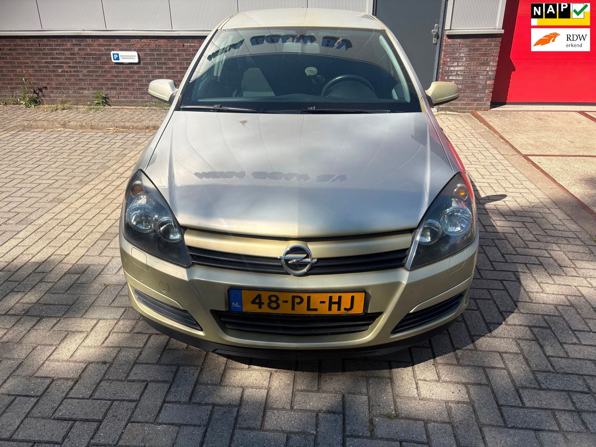 Opel Astra 1.6 Enjoy, Auto's, Gebruikt, 4 cilinders, 1165 kg, 630 kg
