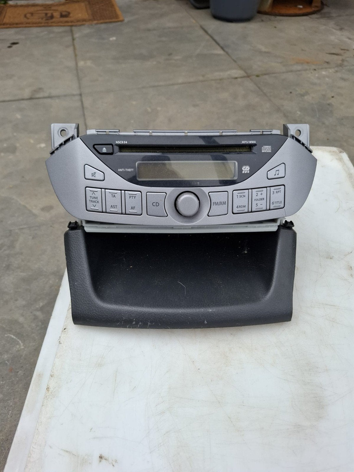 Originele Autoradio Suzuki Alto 2009 met CD/MP3/WMA, Ophalen of Verzenden, Gebruikt