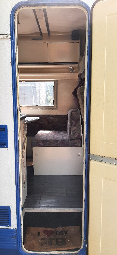 (klus) camper, Caravans en Kamperen, Campers, Alkoof, Reservewiel, Fiat, Luifel