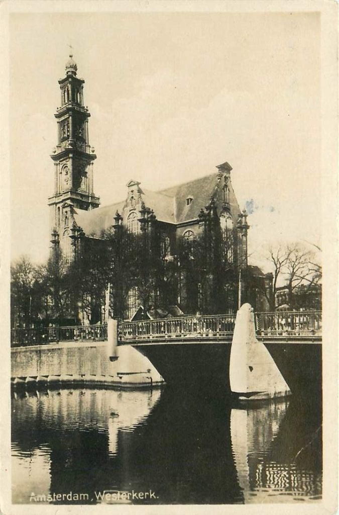 381-140-003 Amsterdam Westerkerk, Verzenden, Voor 1920, Noord-Holland