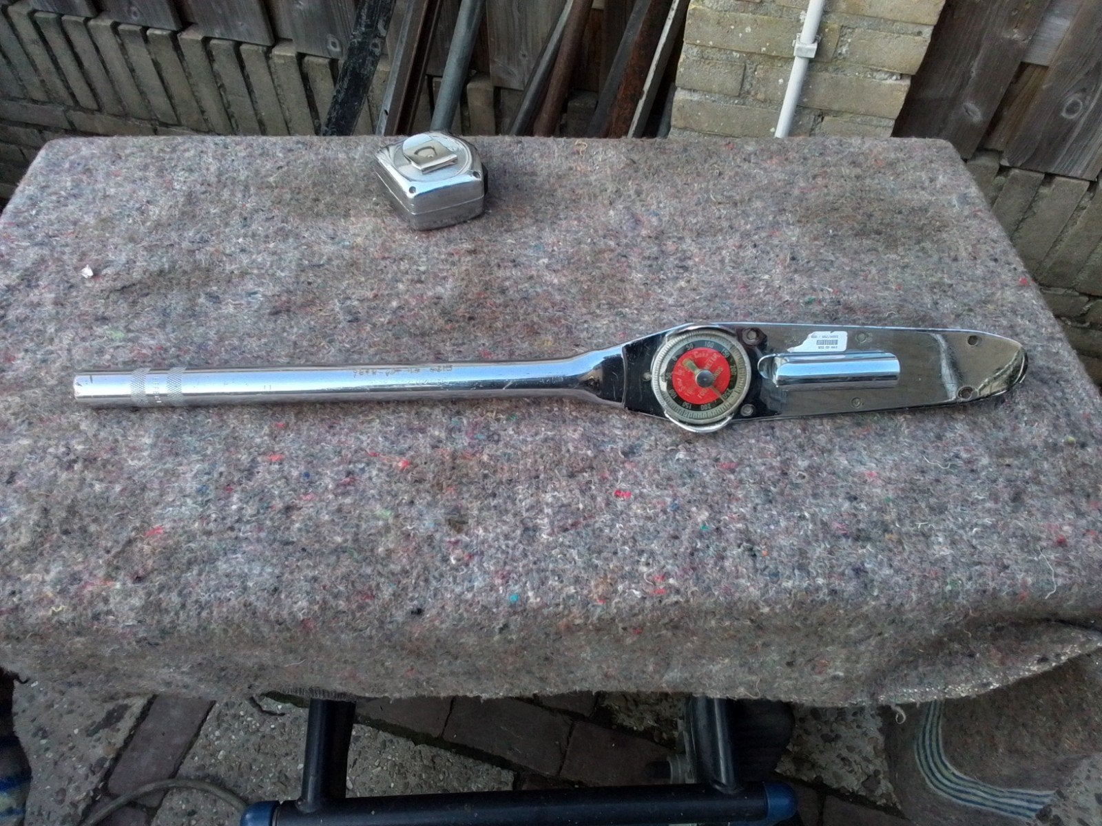Torqometer momentsleutel  snap on 250 ft-lbs, Ophalen of Verzenden, Gebruikt