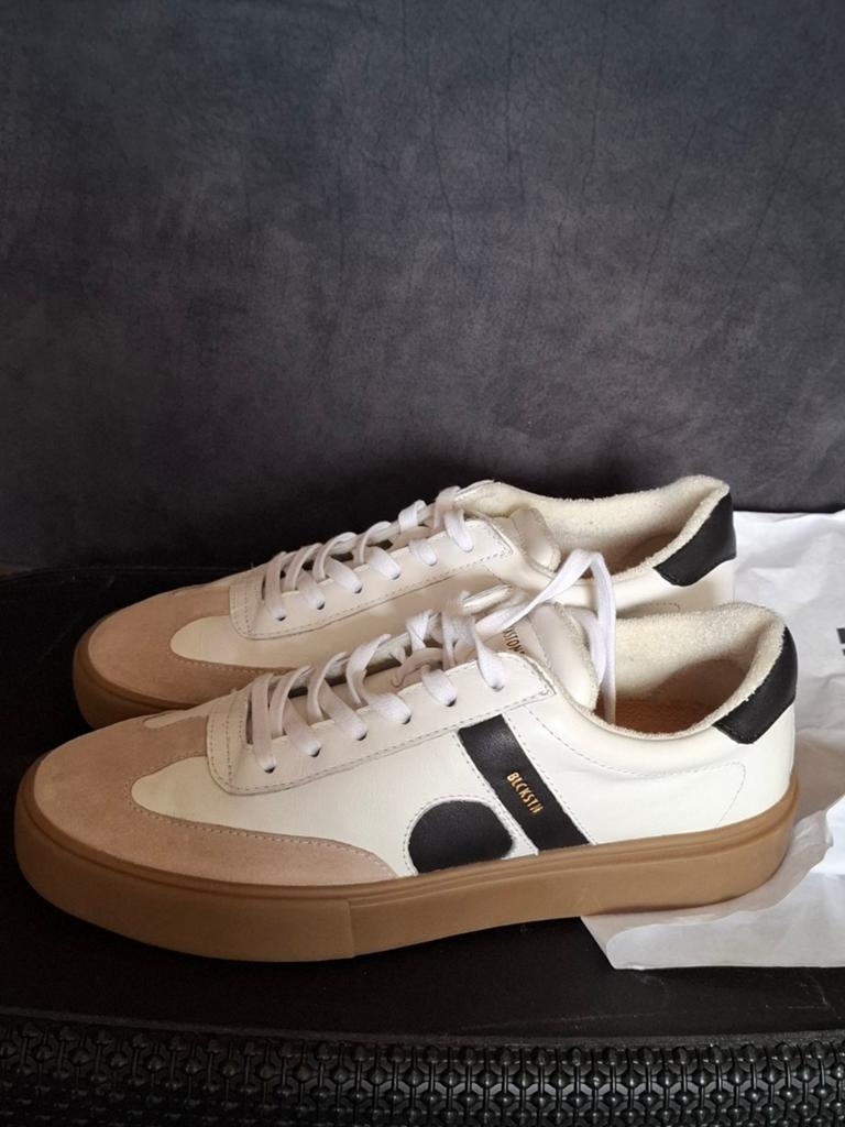 Blackstone sneakers echt leer maat 41, Verzenden, Wit, Sneakers of Gympen, Blackstone