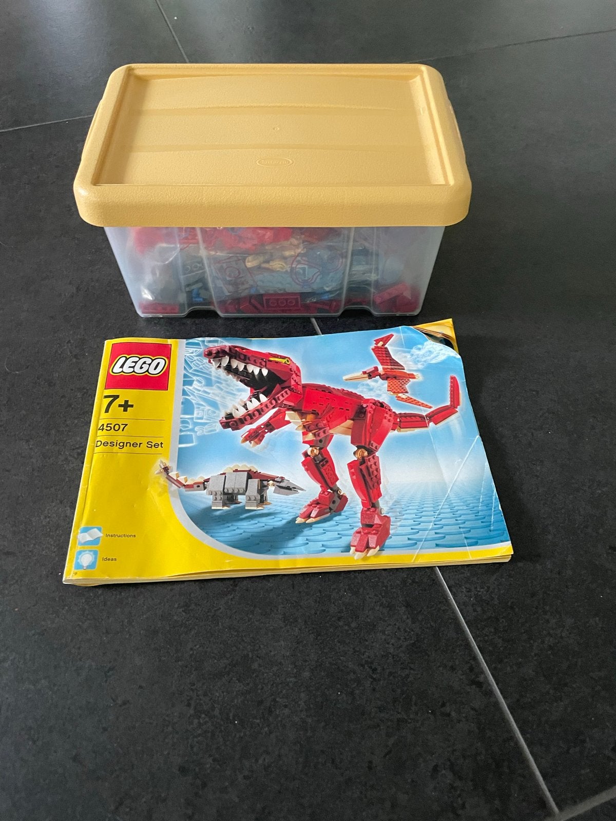 Lego Creator 4507 Designer Set Dinosaurus, Gebruikt, Lego, Ophalen of Verzenden, Compleet