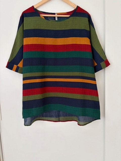 Laura Torelli nieuwe oversized top maat L, Maat 42/44 (L), Nieuw, Korte mouw, Laura Torelli