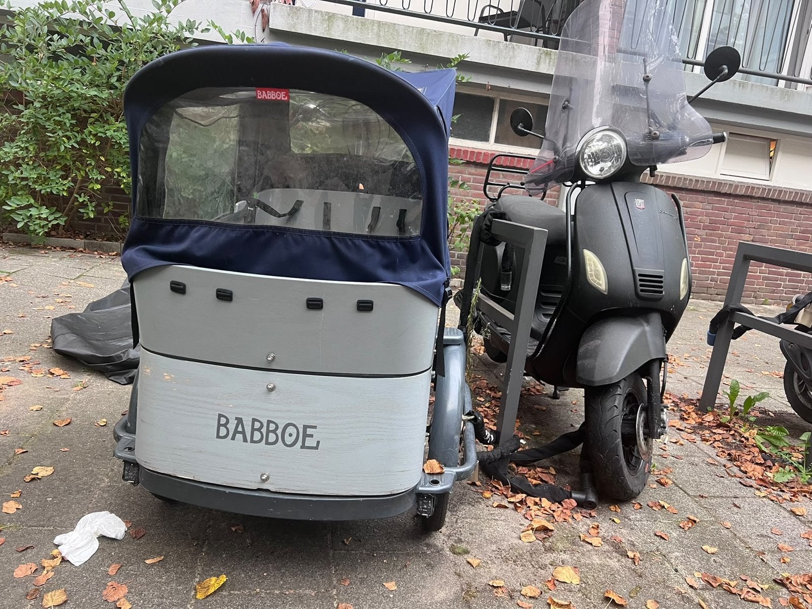 Babboe Curve mountain met Yamaha midden motor