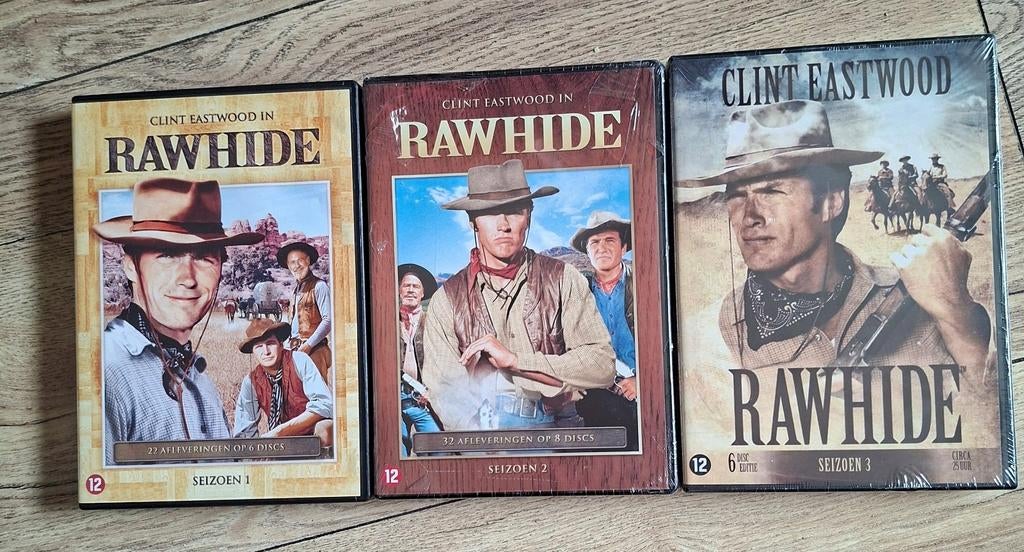 Clint Eastwood / Rawhide., Vanaf 12 jaar, Ophalen of Verzenden, Zo goed als nieuw, Boxset