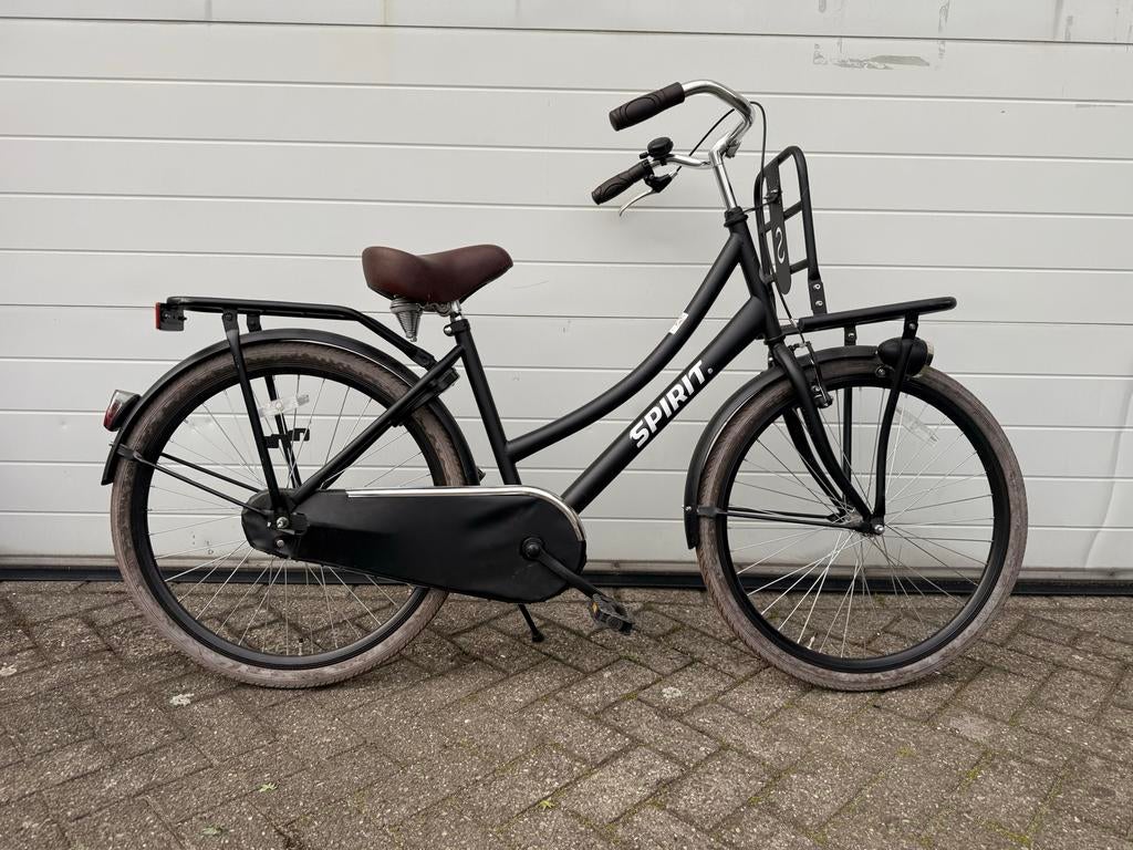 Spirit meisjesfiets 26 inch voorrek, verlichting, terugtrap, Ophalen, Zo goed als nieuw, 26 inch of meer, Handrem