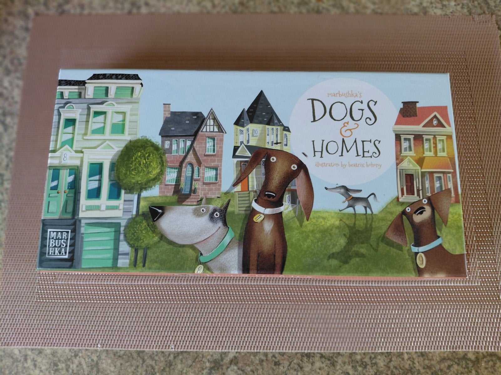 Gezelschapsspel 5+. DOGS & HOMES. Marbushka. Als nieuw!!, Ophalen of Verzenden, Zo goed als nieuw, Marbushka