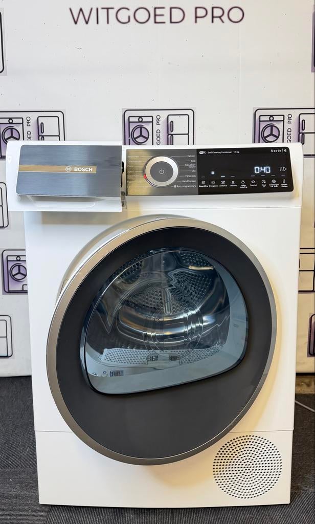 Bosch Serie 6 A+++ Warmtepompdroger 9kg Wifi ZGAN (2025)!!, 8 tot 10 kg, Ophalen of Verzenden, Zo goed als nieuw, Voorlader