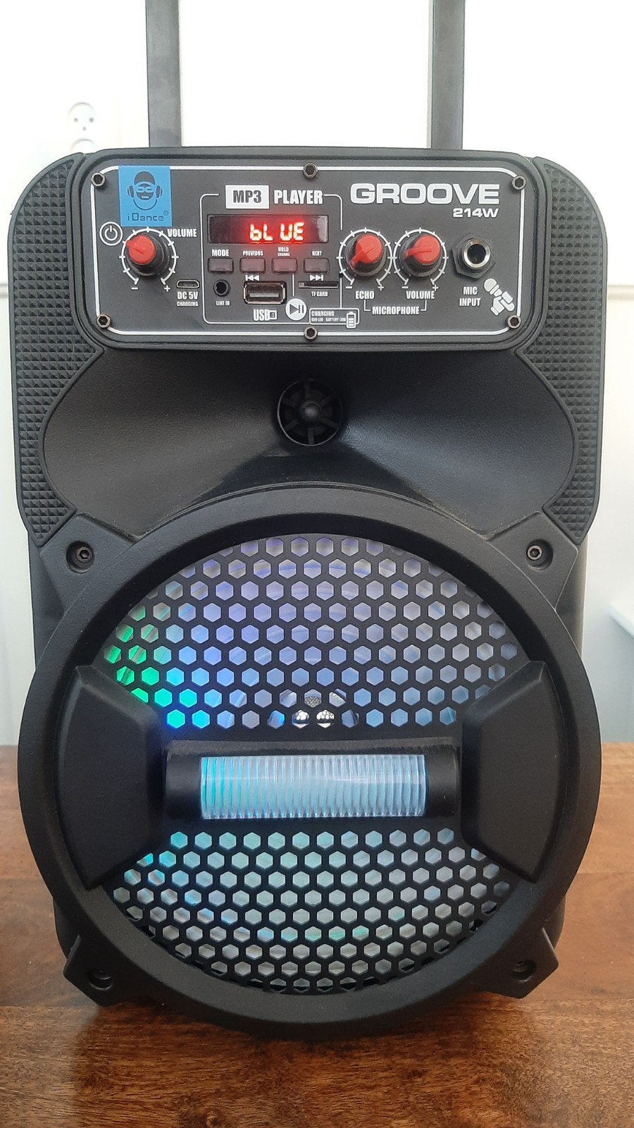 Idance groove 214W  party speaker, Audio, Tv en Foto, Luidsprekers, Party speaker, Inclusief kabels, Ophalen of Verzenden, Zo goed als nieuw