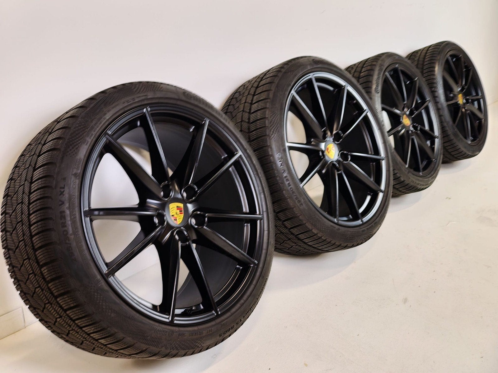 Porsche 911 originele velgenset met winterbanden, Ophalen
