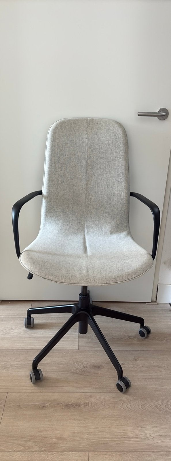 LÅNGFJÄLL bureaustoel ikea, Beige, Ophalen of Verzenden, Zo goed als nieuw, Bureaustoel