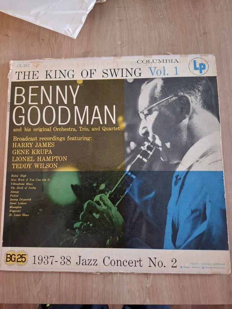 Benny Goodman - the King of swing  lp 1956, Verzenden, Gebruikt, 12 inch, Jazz