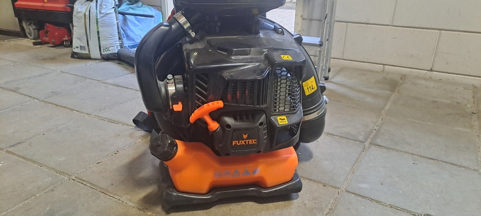 Te koop bladblazer fuxtec, FUXTEC, Ruggedragen, Met neuswiel, Ophalen of Verzenden