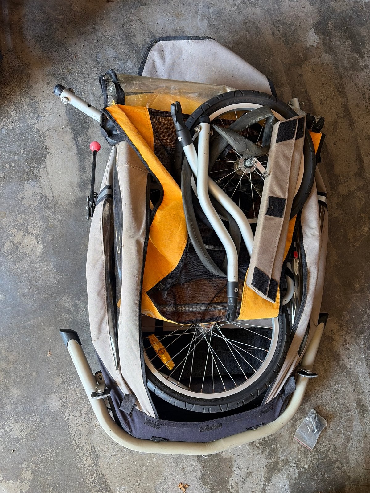 Croozer Opvouwbare fietskar voor kindere- Gebruikt, Ophalen, Gebruikt, Opvouwbaar, Kinderkar