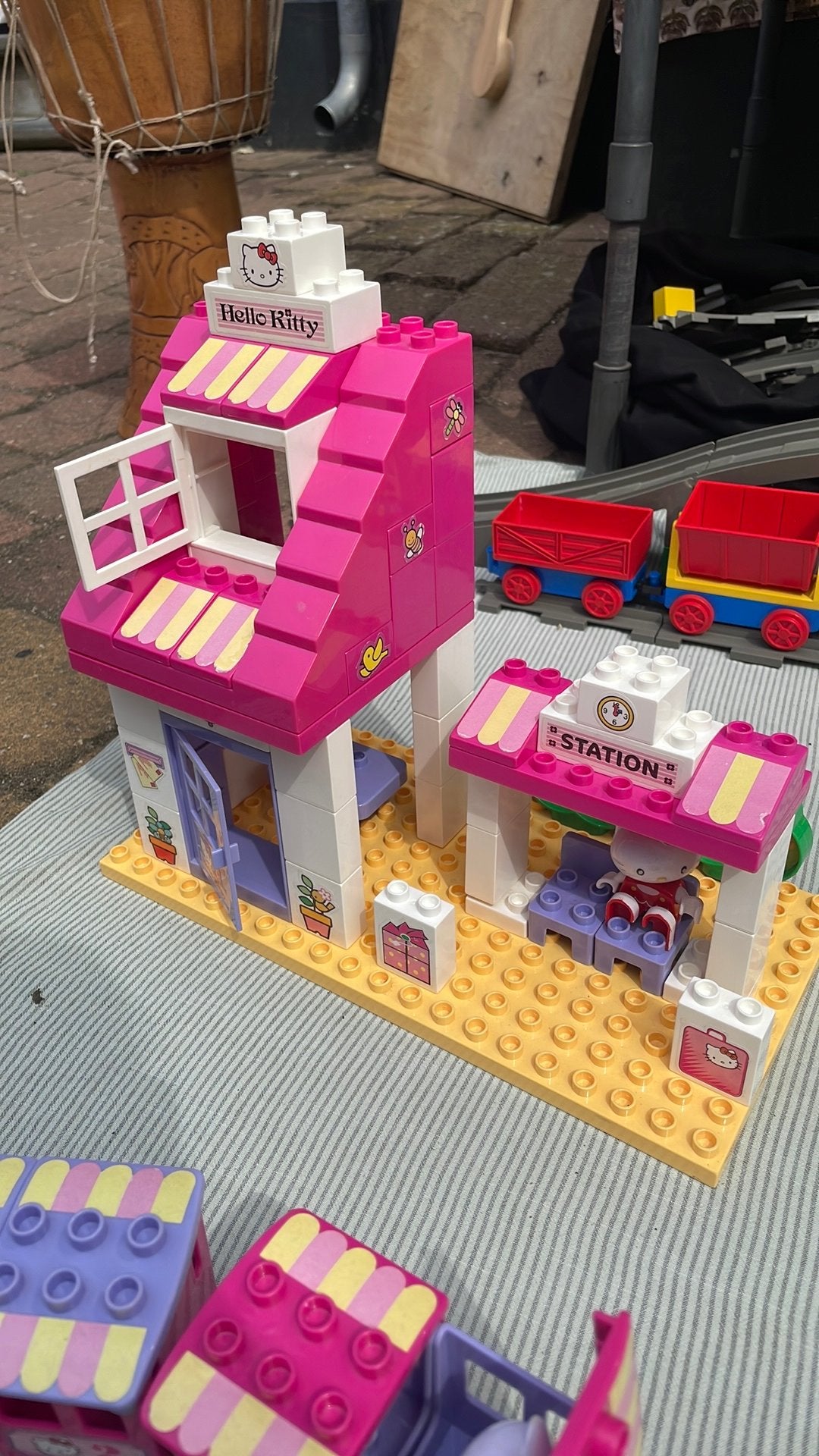 Hello Kitty trein, Ophalen of Verzenden, Gebruikt