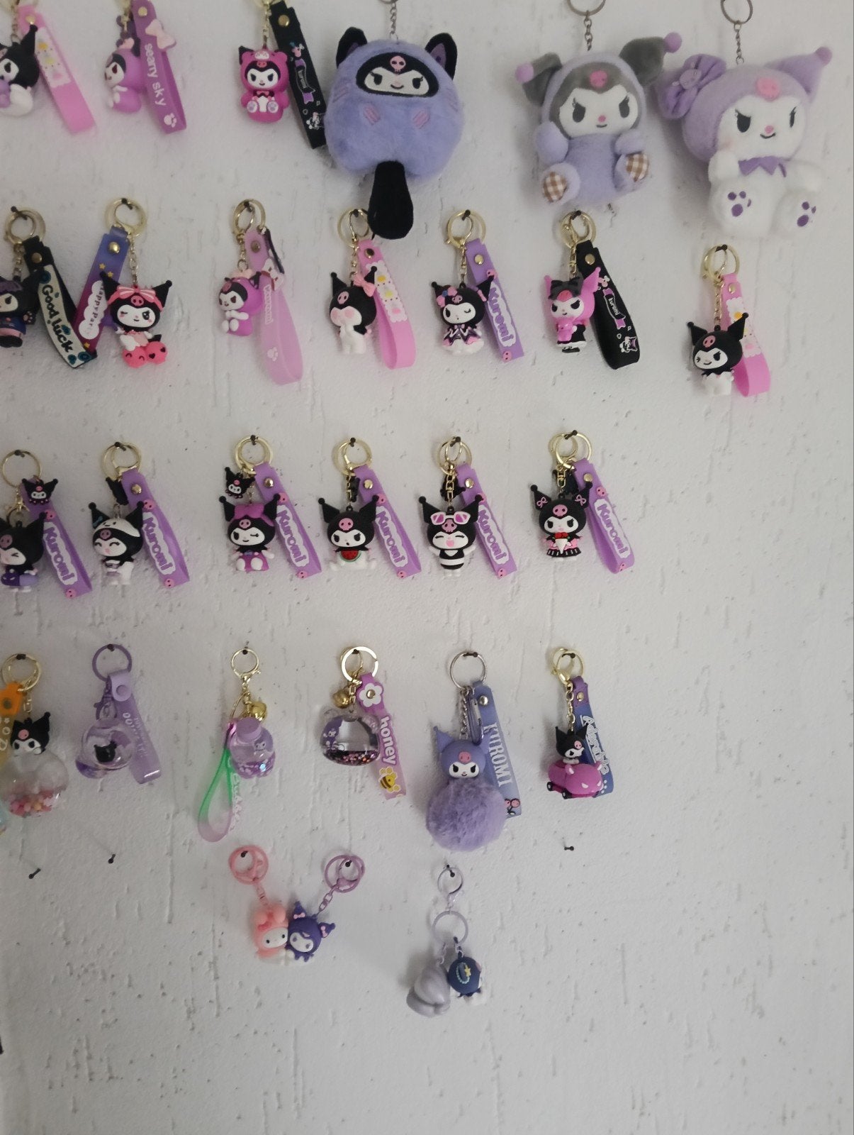 Kuromi Sleutelhangers - Diverse Modellen, Ophalen of Verzenden, Zo goed als nieuw, Knuffel of Figuurtje
