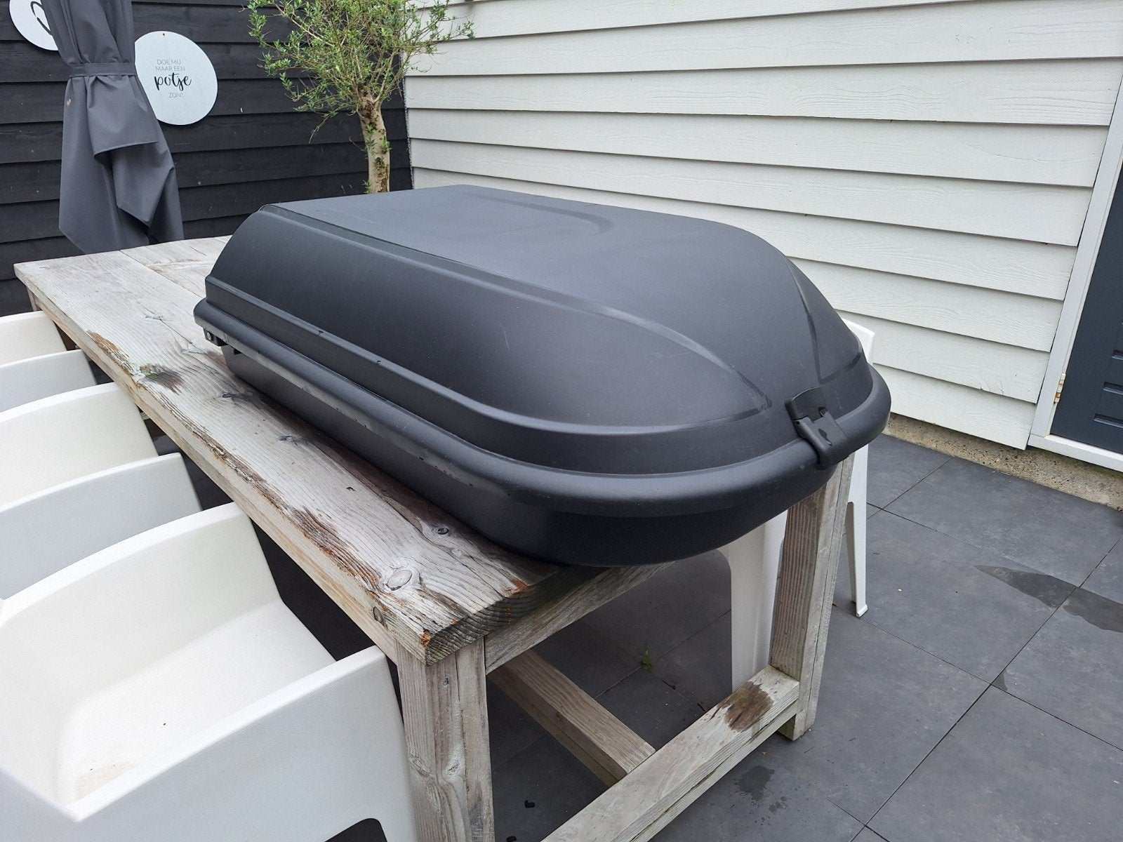 Walmec CS 320 Dakkoffer - 50kg laadvermogen, Auto diversen, Dakkoffers, Gebruikt, Ophalen