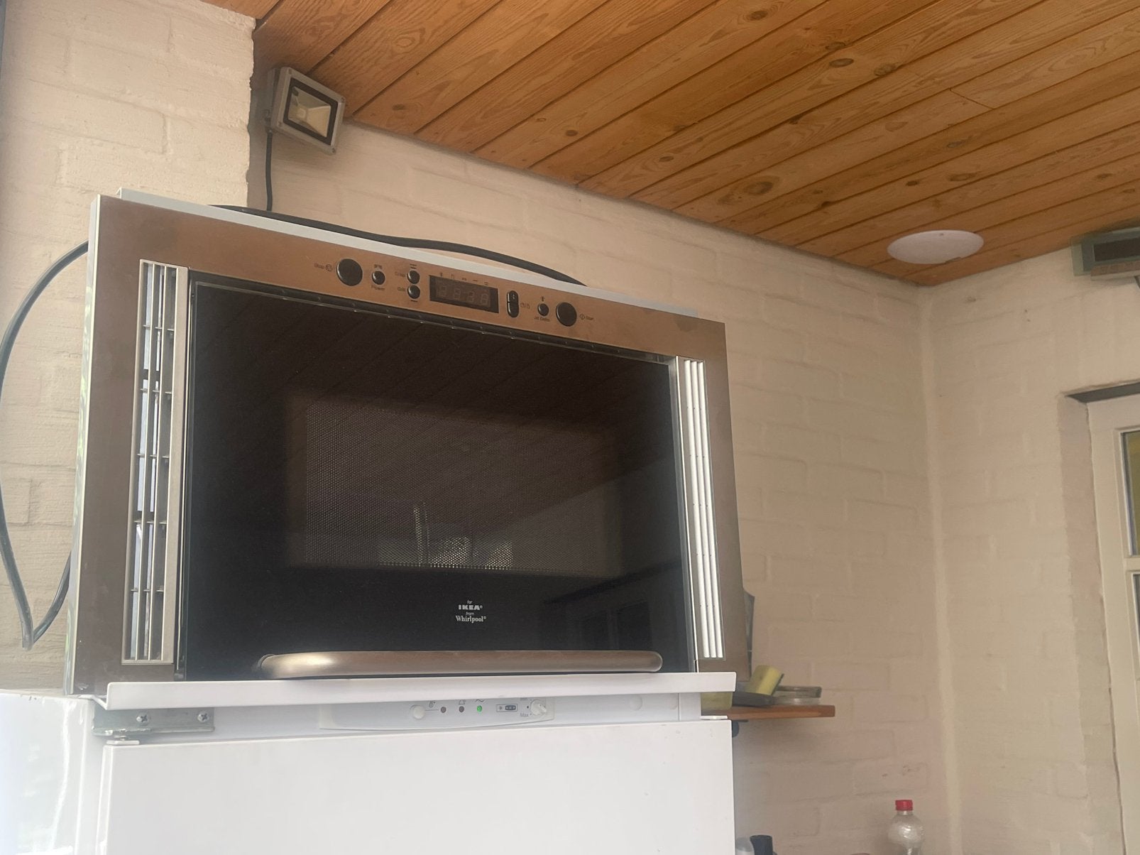Inbouw combi magnetrol Whirlpool, Ophalen, Gebruikt, Inbouw