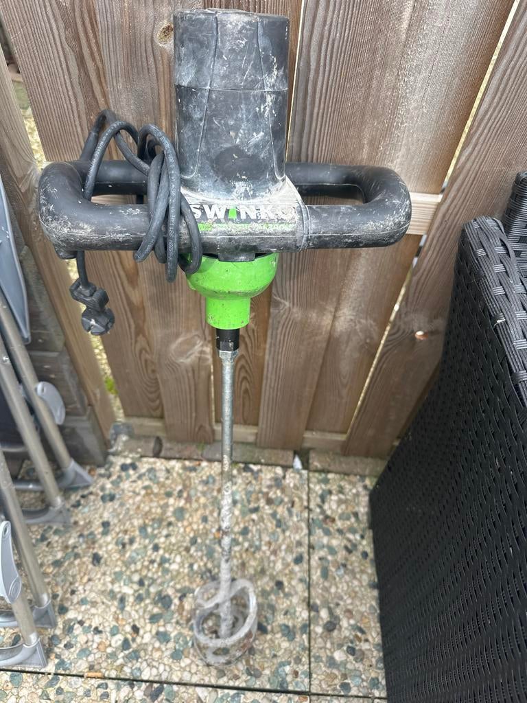 Swinko MXT 100.1 Professionele Mortelmixer 1100W, Doe-het-zelf en Verbouw, Gereedschap | Handgereedschap, Ophalen, Gebruikt