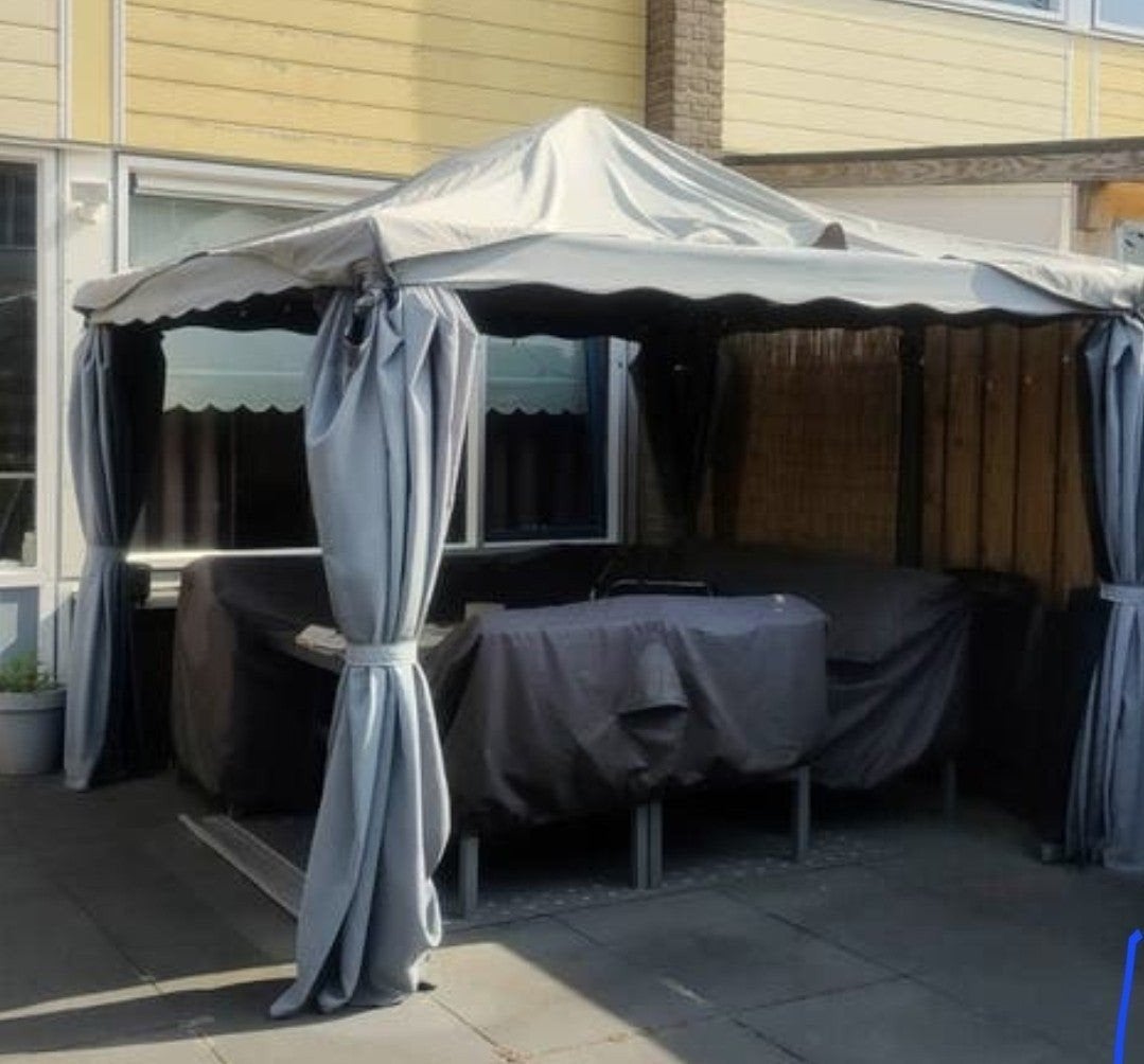 Paviljoen te koop afmetingen 3x3, Ophalen, Gebruikt, Minder dan 4 meter, Minder dan 5 meter