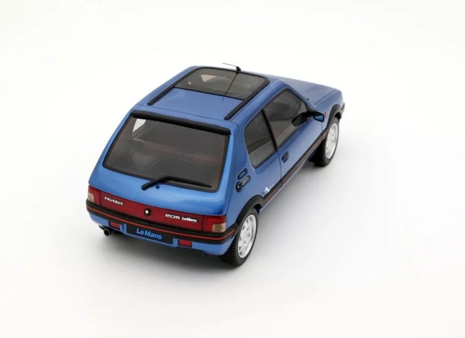 PEUGEOT 205 1.9 GTI LE MANS BLAUSW 1991 1/18 OTTO OT1153, Verzenden, Nieuw, Auto, OttOMobile