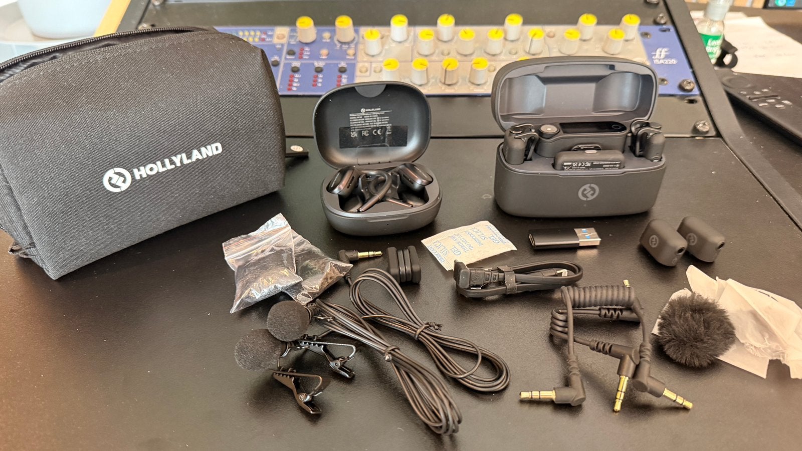 Hollyland LARK MAX 2 Ultimate Combo Wireless Microphone, Ophalen of Verzenden, Zo goed als nieuw, Overige typen, Draadloos