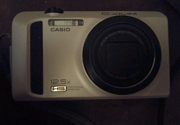Casio Exilim EX-ZR100 Compactcamera Wit, Casio, Gebruikt, Ingebouwde flitser, Compactcamera