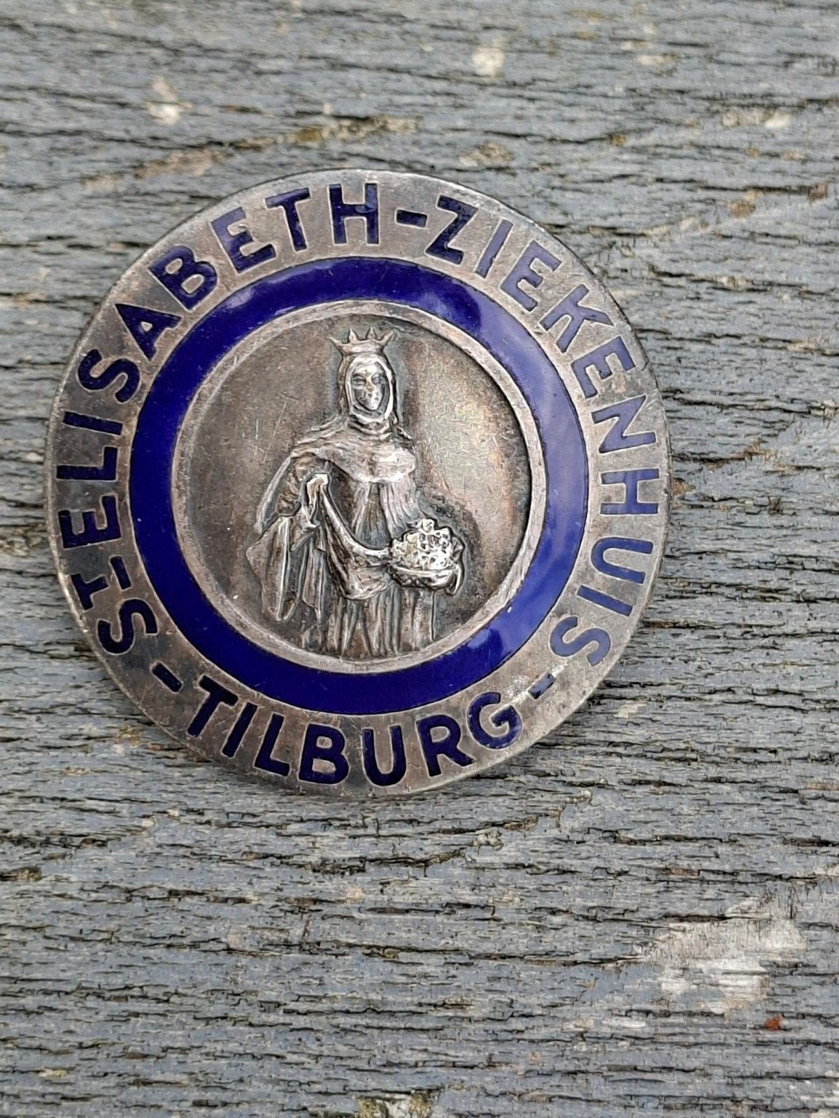 ST Elisabeth ziekenhuis Tilburg broche begeer Voorschoten, Ophalen of Verzenden, Gebruikt, Overige onderwerpen, Speldje of Pin