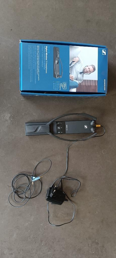 Sennheiser RS 5000 Draadloze TV Koptelefoon, Audio, Tv en Foto, Koptelefoons, Ophalen of Verzenden, Zo goed als nieuw, Sennheiser