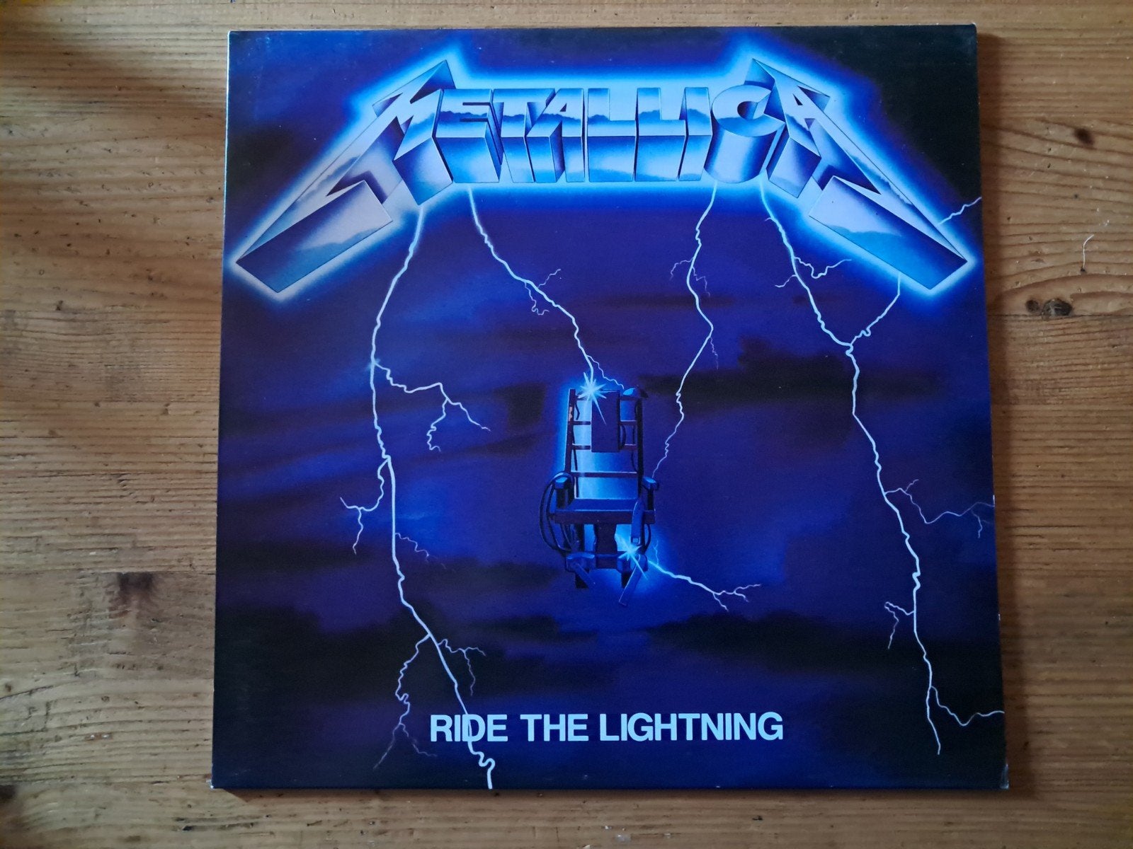 Metallica - Ride The Lightning LP, Cd's en Dvd's, Vinyl | Hardrock en Metal, LP, Gebruikt, Verzenden, 12 inch