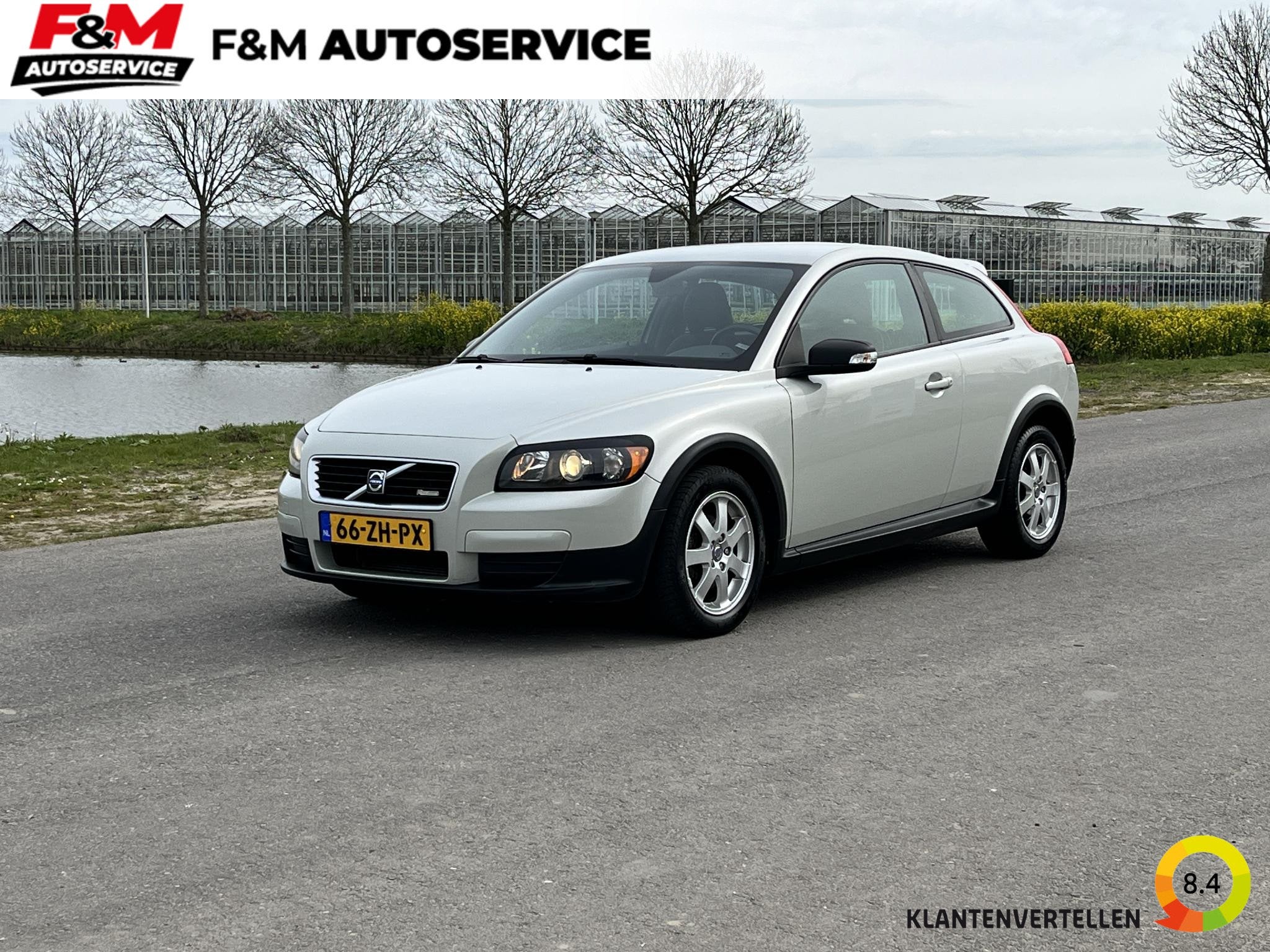 Volvo C30 1.8 Kinetic Airco, Voorwielaandrijving, 1228 kg, Gebruikt, Zwart