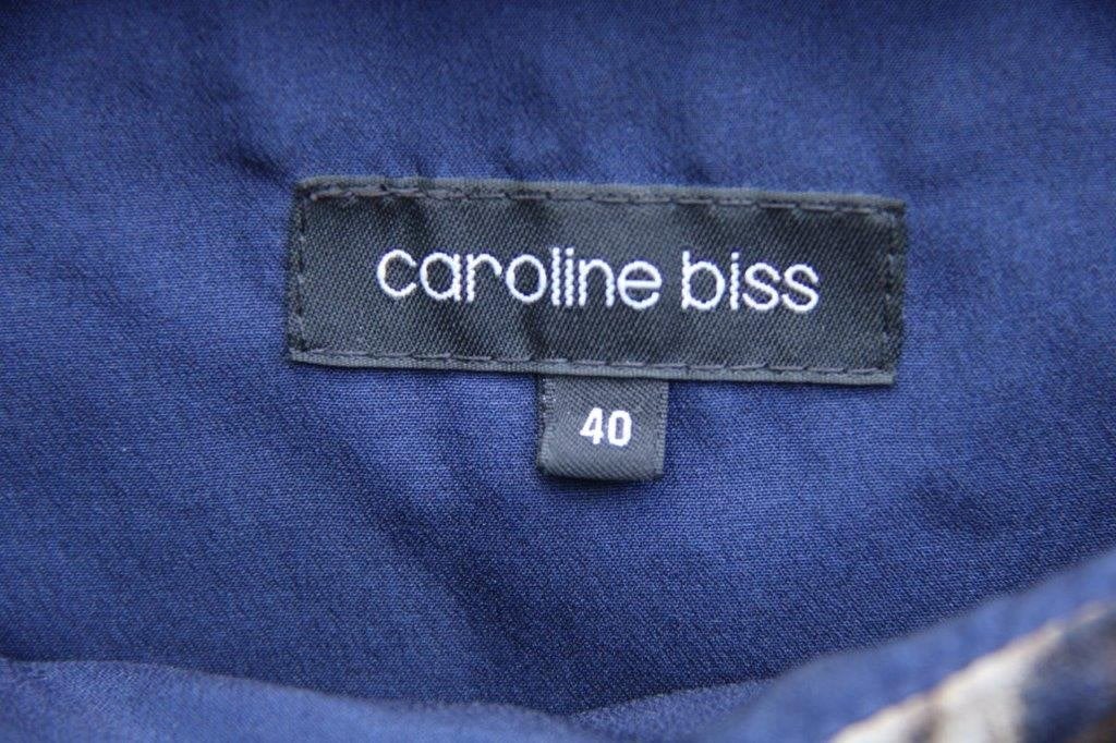 Rok blauw/ creme/ bruin Caroline Biss mt 40 Vaste prijs AAN, Kleding | Dames, Maat 38/40 (M), Blauw, Ophalen of Verzenden, Zo goed als nieuw