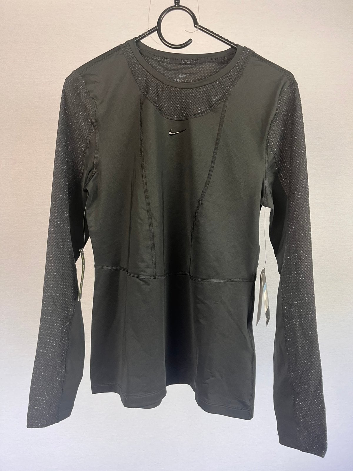 Nike Dri-FIT Longsleeve Sportshirt Zwart s Nieuw, Verzenden, Nieuw, Zwart