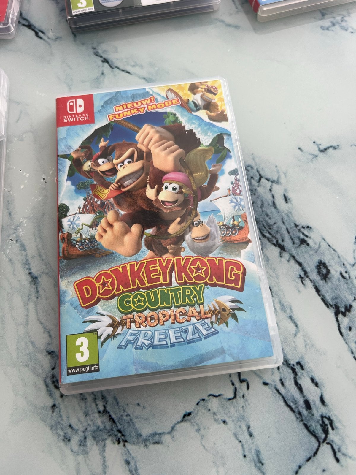 Donkey Kong Country Tropical Freeze Nintendo Switch, Spelcomputers en Games, Ophalen, 2 spelers, Zo goed als nieuw, Vanaf 3 jaar