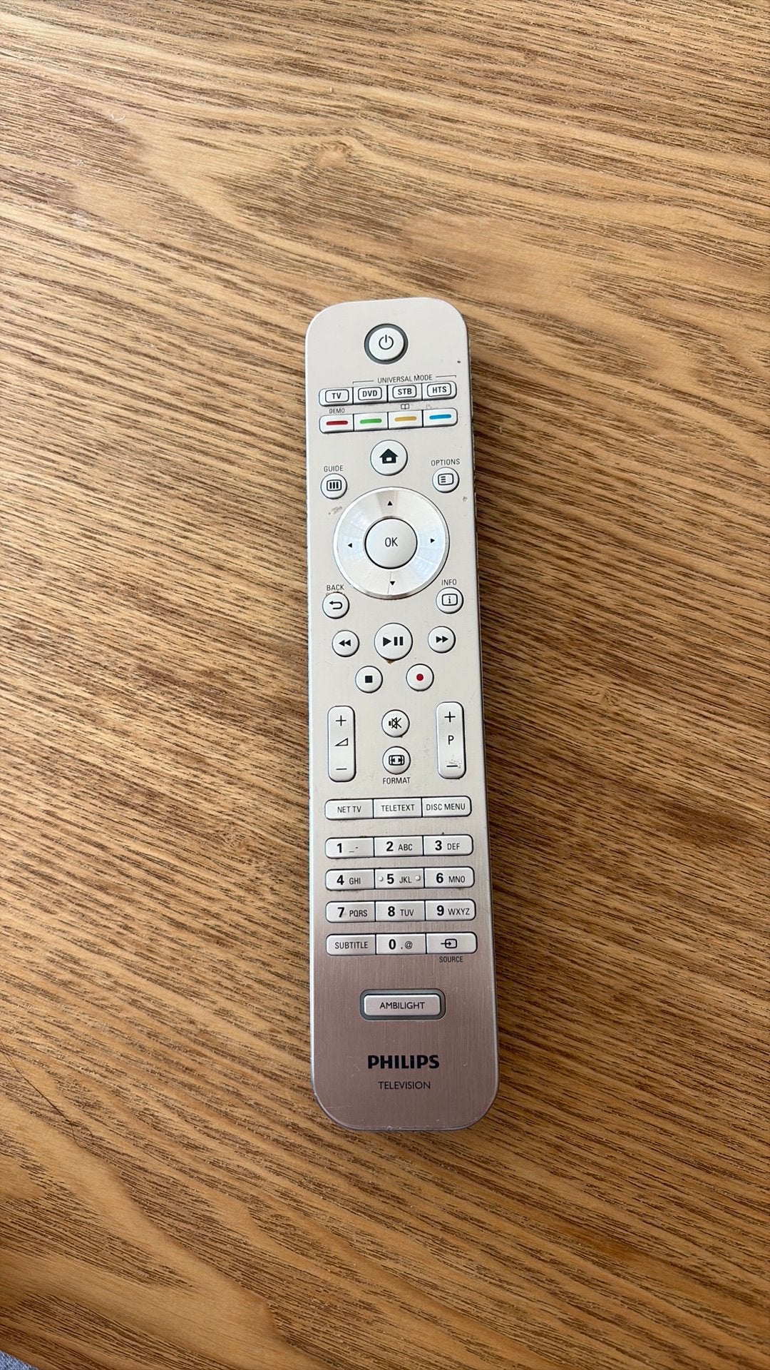 Philips afstandsbediening, Tv, Ophalen of Verzenden, Zo goed als nieuw, Origineel