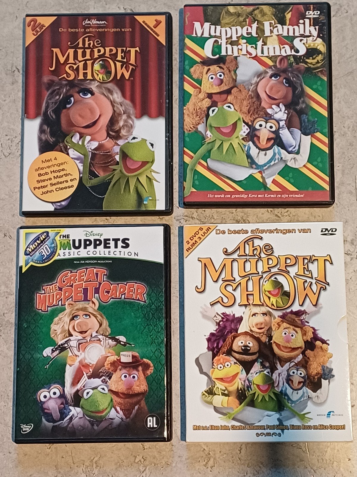 Muppet Show & Muppet Family Christmas DVD Collectie, Alle leeftijden, Ophalen of Verzenden, Gebruikt, Komedie