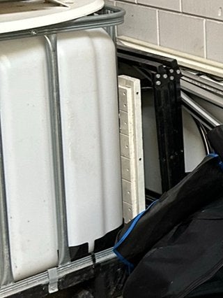 Ibc tank 600 liter, Ophalen, Gebruikt, 100 cm of meer, 60 cm of meer