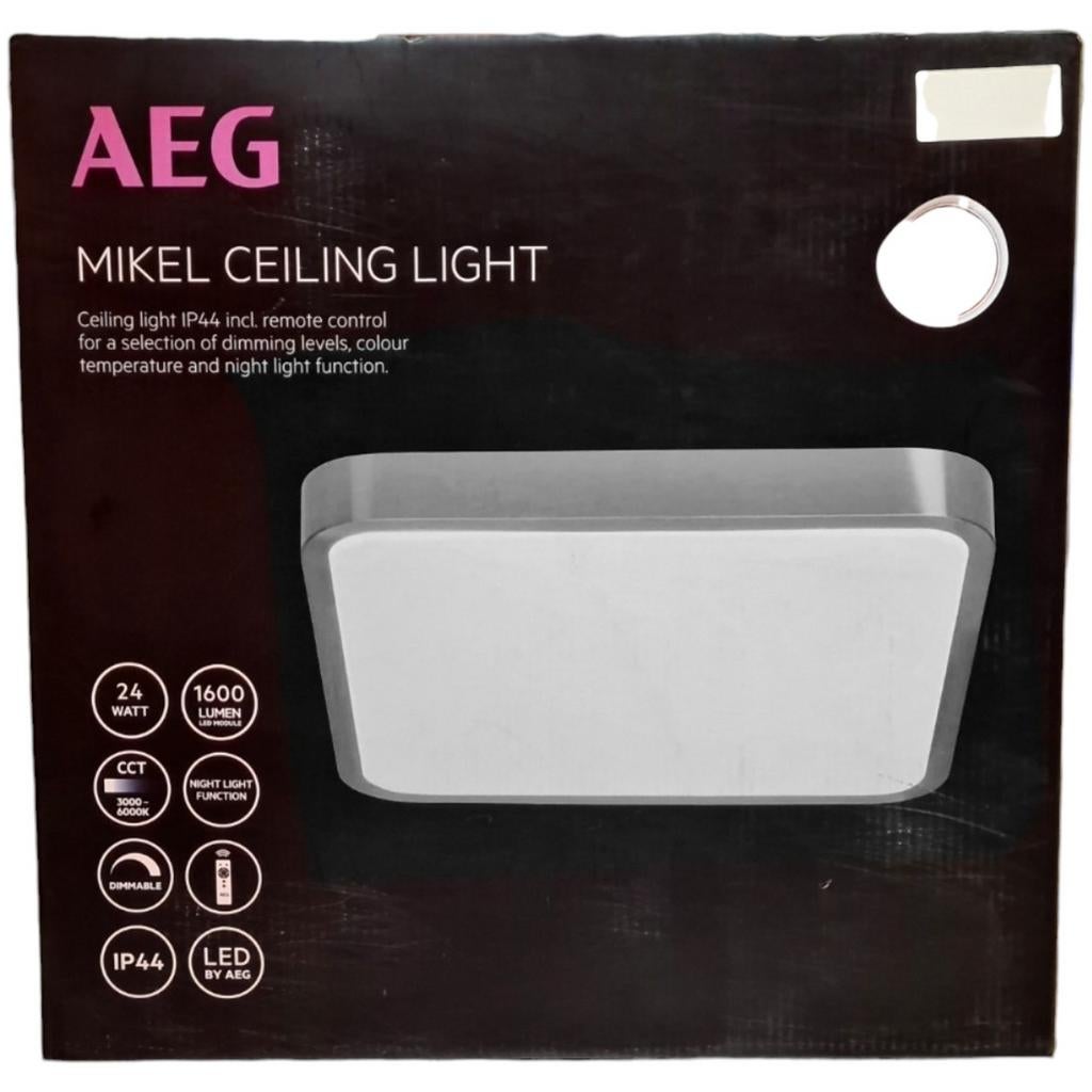 AEG Mikel LED Plafond Lamp | Incl. afstandsbediening | Nieuw, Huis en Inrichting, Lampen | Plafondlampen, Ophalen of Verzenden