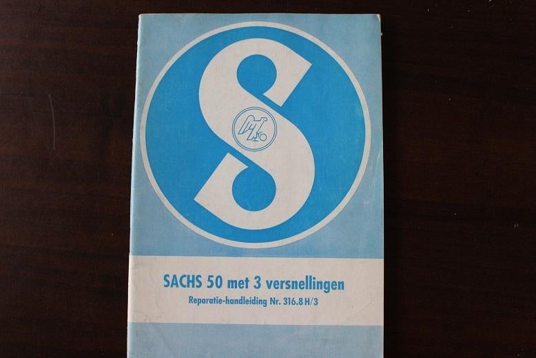 Sachs 50 met 3 versnellingen MA MLA reparatie handleiding, Ophalen of Verzenden, Gebruikt