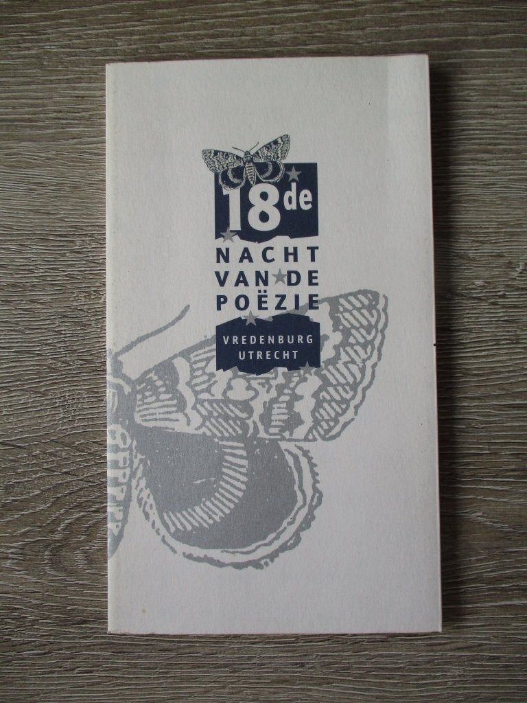 18de nacht van de poëzie Vredenburg Utrecht, Boeken, Gedichten en Poëzie, Ophalen of Verzenden, Gelezen