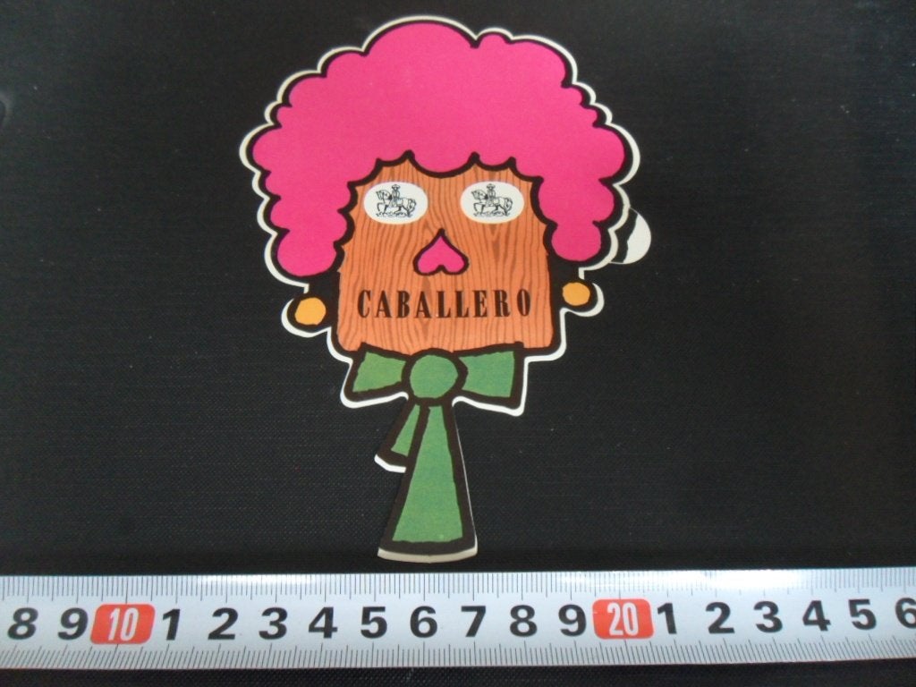 sticker CABALLERO Carnaval Boerin *, Ophalen of Verzenden, Zo goed als nieuw