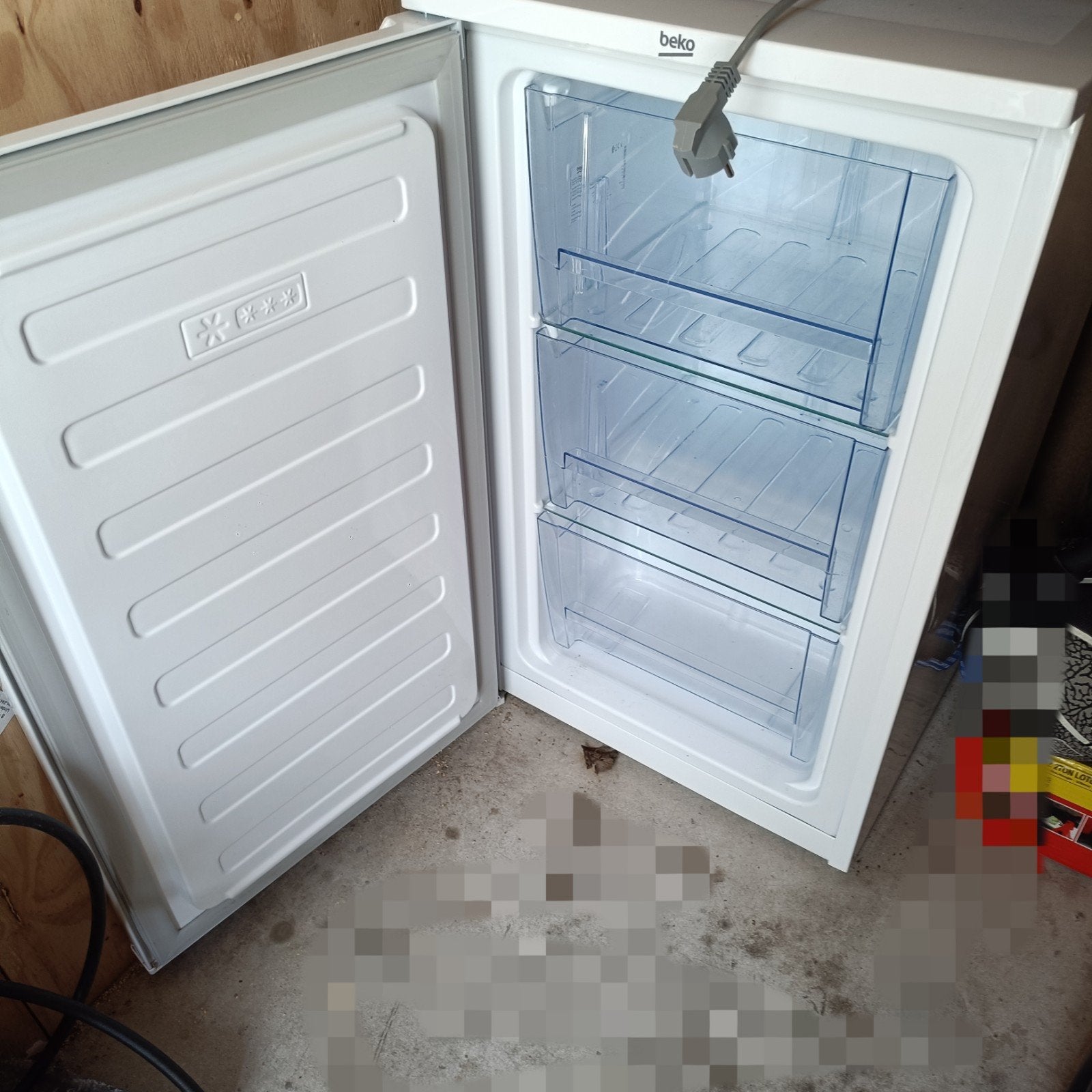Beko diepvries tafelmodel 3 lades izgst, Gebruikt, Minder dan 85 cm, Minder dan 60 cm, Vrijstaand