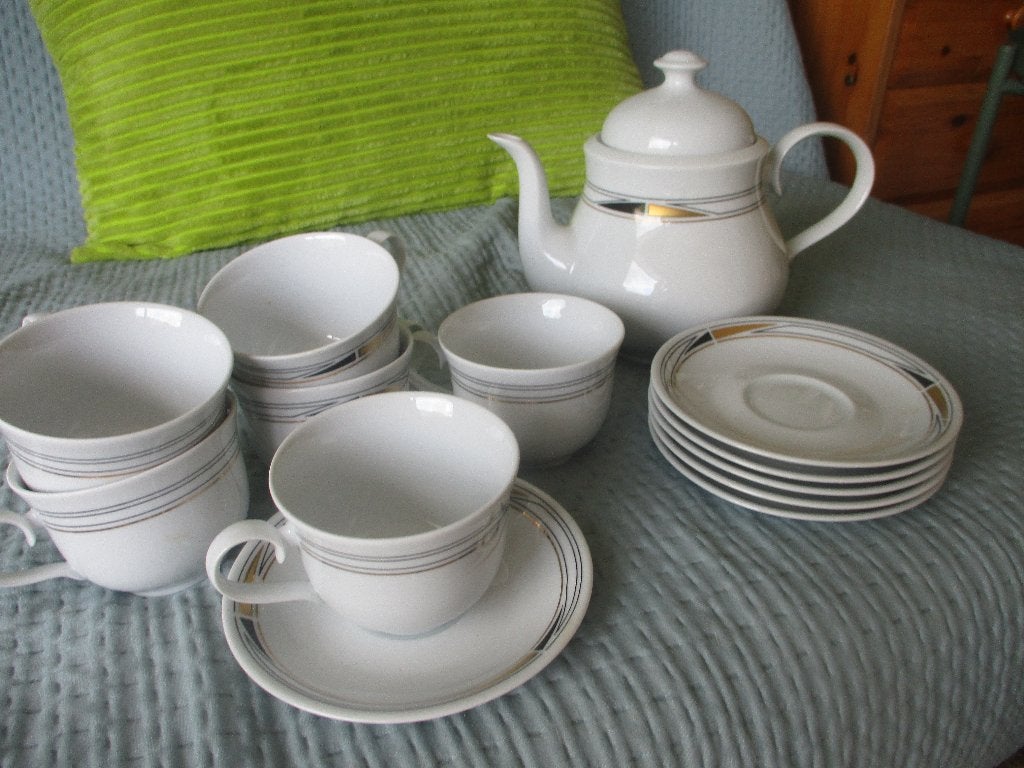 Thee servies goed, Ophalen