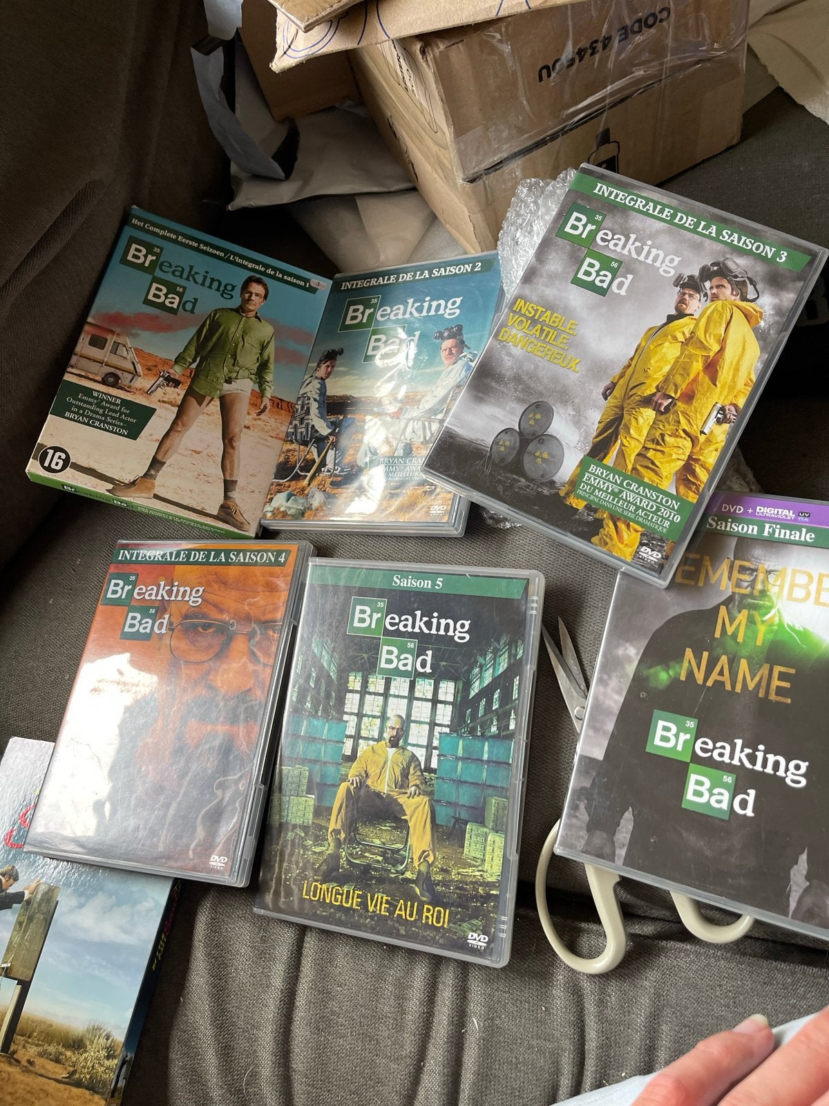 Breaking Bad Complete Serie DVD (Seizoen 1-5), Vanaf 16 jaar, Nederlands, Drama, Ophalen of Verzenden