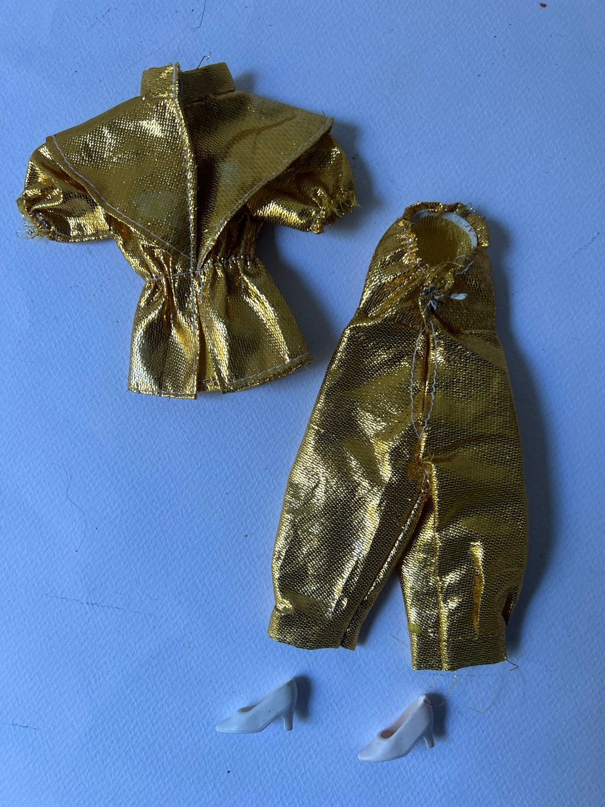 Disco Sindy Fleur Ottosimon set goud, Kinderen en Baby's, Ophalen, Gebruikt, Overige typen