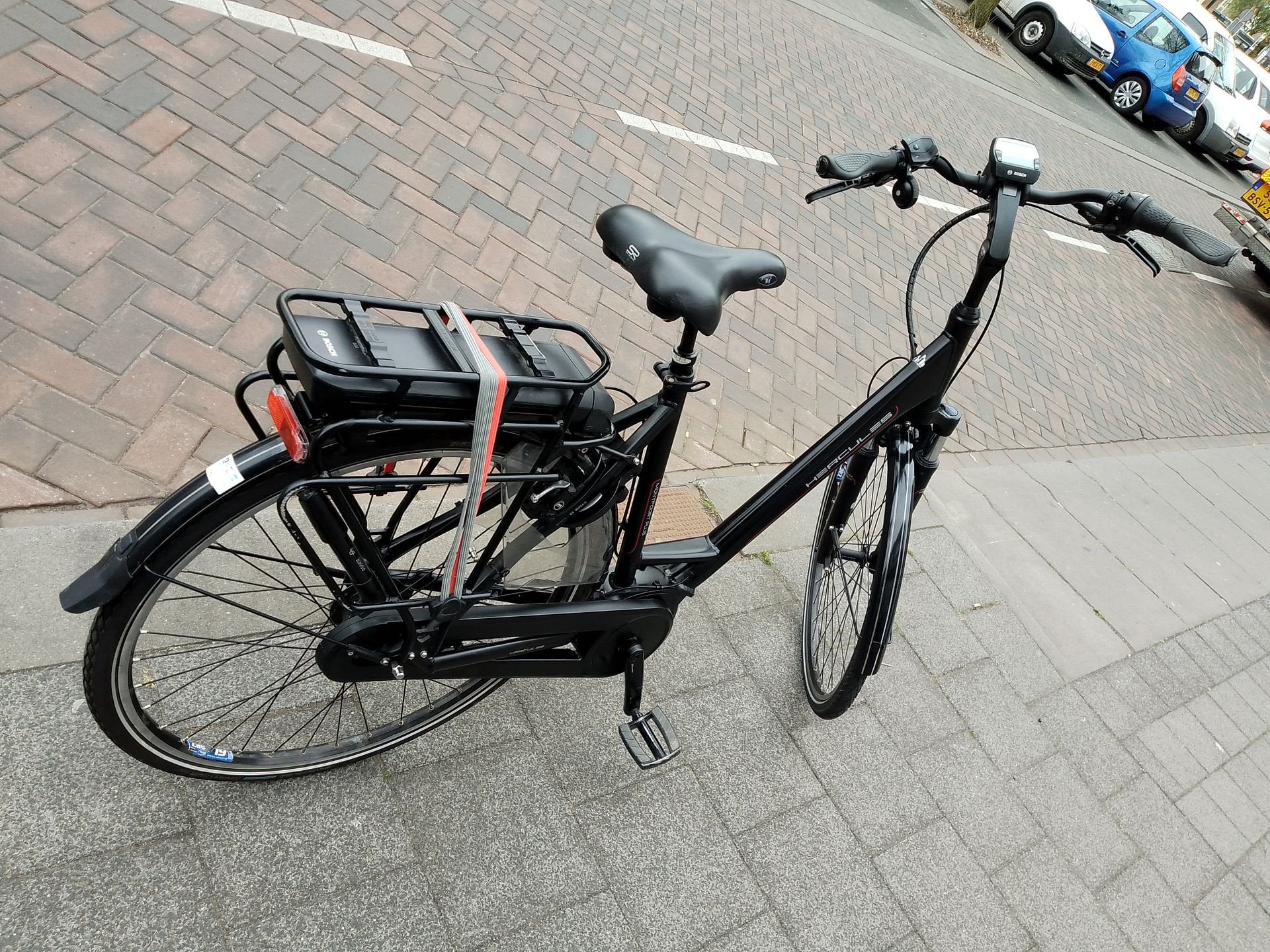Hercules Montfoort Plus h55 elektrische damesfiets Bosch, Overige merken, Gebruikt, -, -