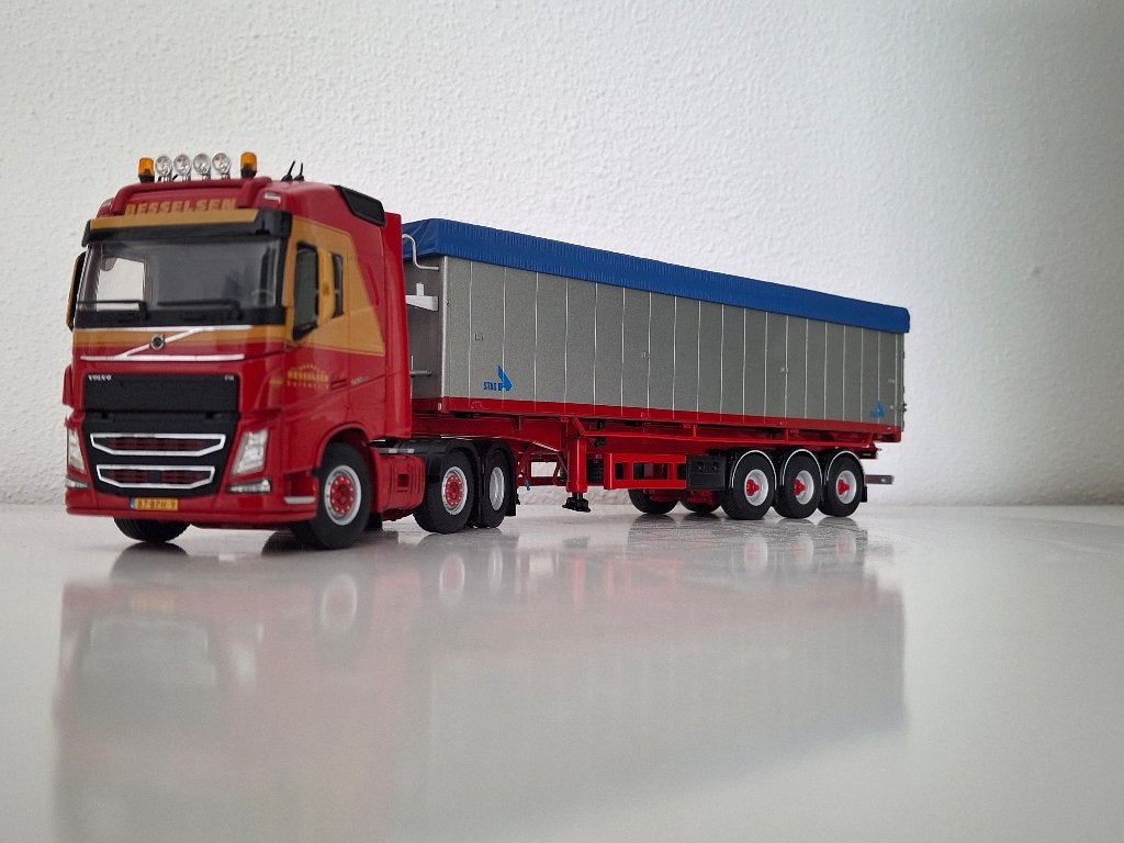 Volvo FH4 6x2 Globetrotter Besselsen Barneveld WSi 1/50, Hobby en Vrije tijd, Modelauto's | 1:50, Ophalen of Verzenden, Nieuw